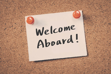 Welcome Aboard