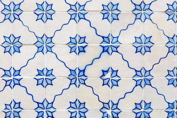 blue azulejos - tiles from Lisbon