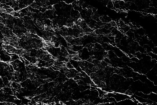 Black marble natural for design texture pattern and background abstract black and white (with high resolution)
