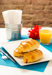 Venezuelan typical breakfast