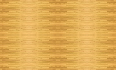Naklejka premium hardwood maple basketball court floor viewed from above.