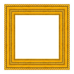 picture frame gold wooden 