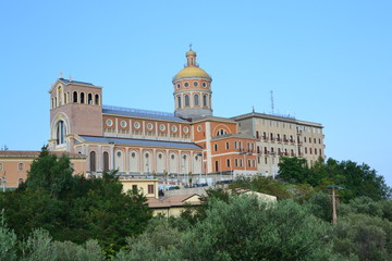 Fototapeta na wymiar Sicilia - santuario di Tindari 