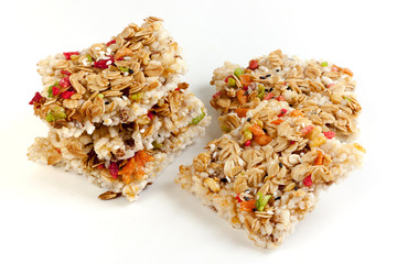 Crispy grains granola bar