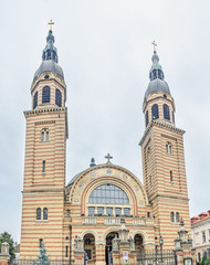 Fototapeta premium The Holy Trinity Cathedral from Sibiu, Romania