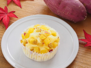 さつま芋の蒸しパン