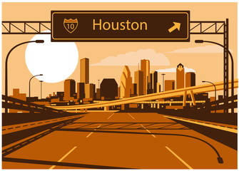 Houston skyline - 121564415