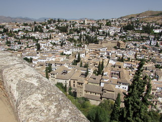 Granada vista dall'alhambra