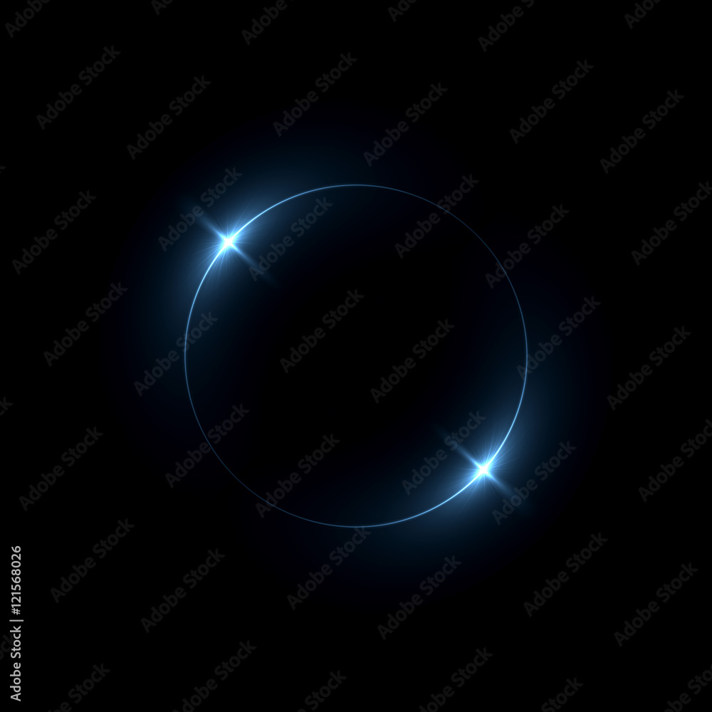 Poster abstract ring background with luminous swirling backdrop. glowing spiral. the energy flow tunnel. sh
