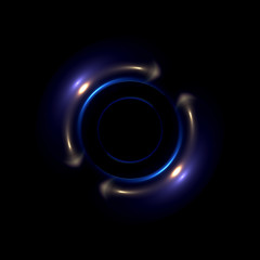Abstract ring background with luminous swirling backdrop. Glowing spiral. The energy flow tunnel.
Shine round frame with light circles light effect. Glowing cover. Space for your message.