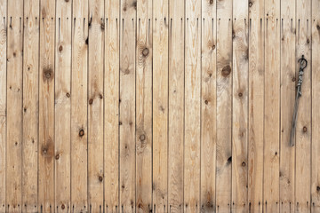 wooden wall