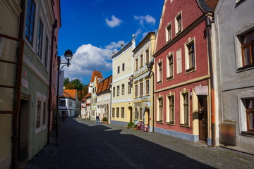 Naklejka na ściany i meble Ceske Budejovice, South Bohemia, Czech Republic.