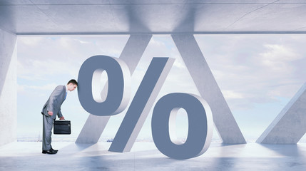 Despaired to get income . Mixed media