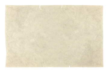 old paper isolated