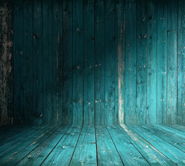 old wooden interior