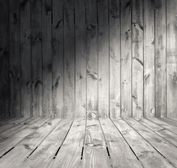 old wooden interior