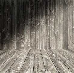 old wooden interior