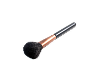 make up brush powder blusher On a white background