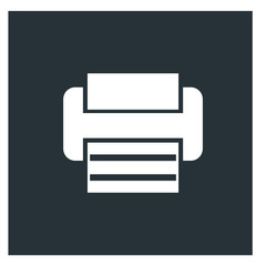 Printer icon image jpg, vector eps, flat web, material icon, UI illustration