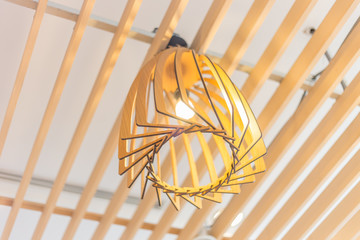 Wood Ceiling light