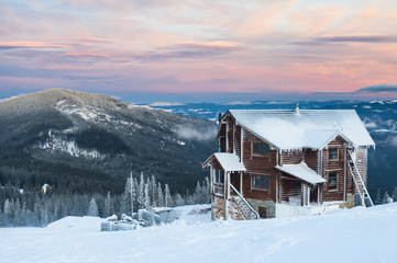 Carpathian sunset, Ukraine