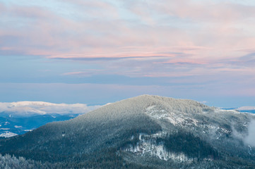 Carpathian sunset, Ukraine