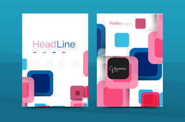 Business a4 annual report design