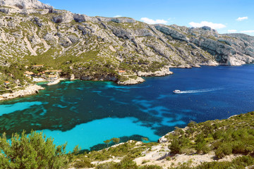 Calanque m&eacute;diterran&eacute;enne de Morgiou