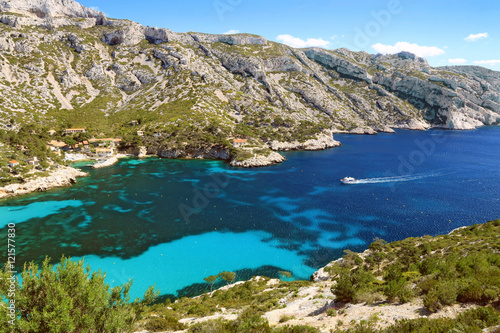 Calanque méditerranéenne de Morgiou