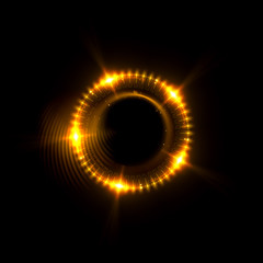 Abstract ring background with luminous swirling backdrop. Glowing spiral. The energy flow tunnel.
Shine round frame with light circles light effect. Glowing cover. Space for your message.