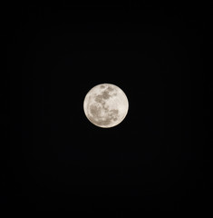 Full moon with surface detail