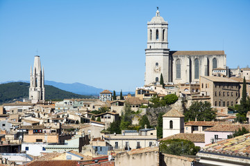 Obraz premium The Cathedral of Saint Mary of Girona, Spain