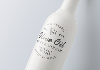 Close-up Bottle Mockup 01