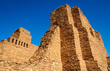 Fototapeta na wymiar Quarai Ruins in Salinas Pueblo Missions National Monument