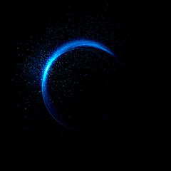 Abstract ring background with luminous swirling backdrop. Glowing spiral. The energy flow tunnel.
Shine round frame with light circles light effect. Glowing cover. Space for your message.