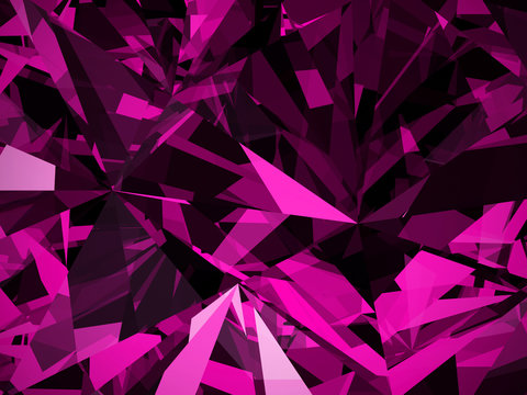 Violet diamond Texture background diamond 3d illustration.