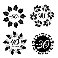 Fototapeta premium Black autumn wreath sales