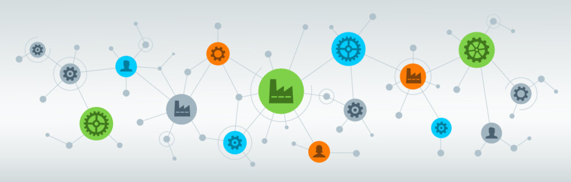 usine connect&eacute;e, industrie 4.0, industrie du futur