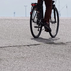 Fototapeta premium Radtour im Sommer
