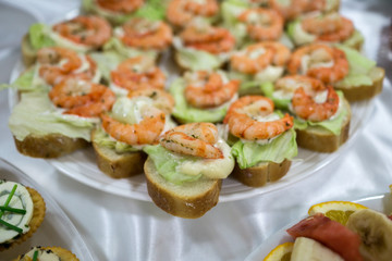 amuse bouche - shrimps