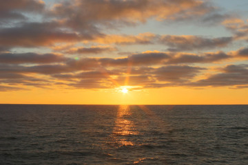 Sunset on the Pacific 