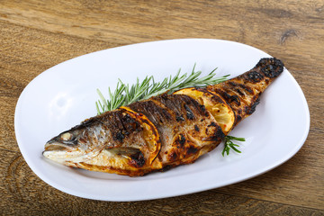 grilled trout