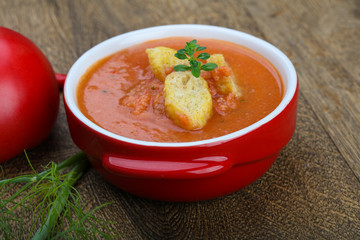 Gazpacho tomato soup