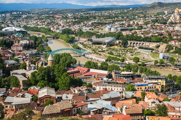 Fototapeta na wymiar Tbilisi old town