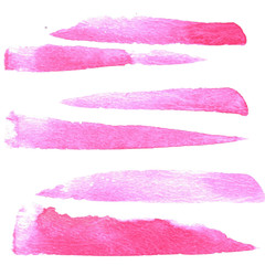 Watercolor stains, water vector backgrounds.