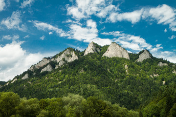 View to Three Crowns Mountain in Pieniny National Park, Slovakia / Poland © Eva Bocek