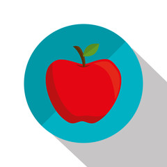cartoon apple school design graphic vector illustration eps 10