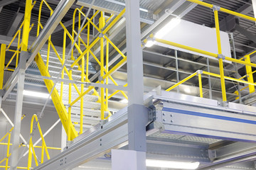 The image of a warehouse equipment