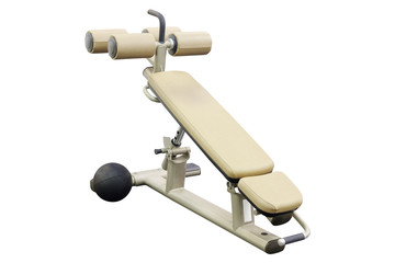 The image of fitness machine isolated