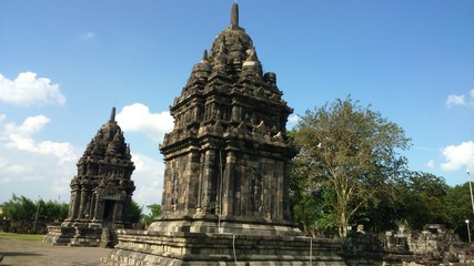 Fototapeta premium Sewu Temple in Yogyakarta City , Indonesia